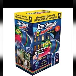 Star Shower Motion Lazer Light New In Box